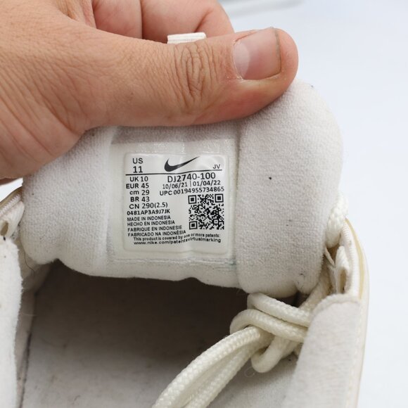 Nike Air Max 97 Triple White Men’s Size 11 Running Athletic Sneakers DJ2740-100 - Picture 3 of 9